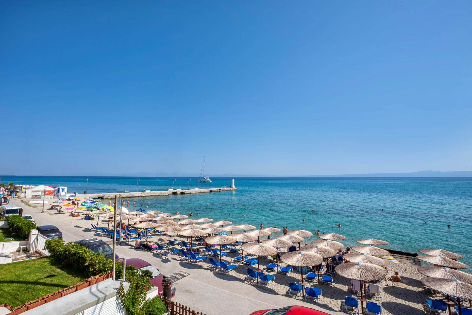Nautilus Sea View Suite 6 Пефкохори Экстерьер фото